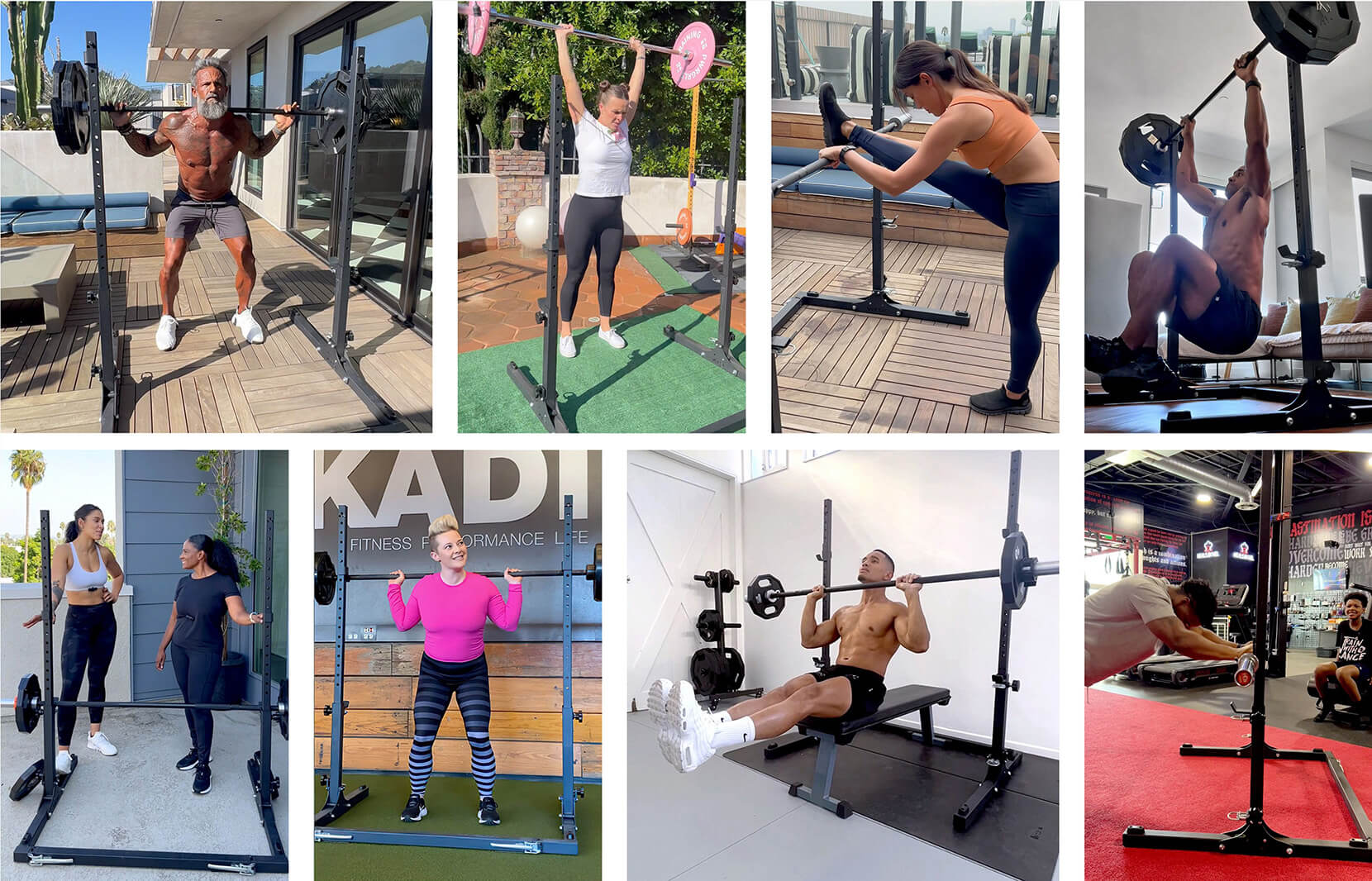 Squat Rack – Folding Portable Strength Rack