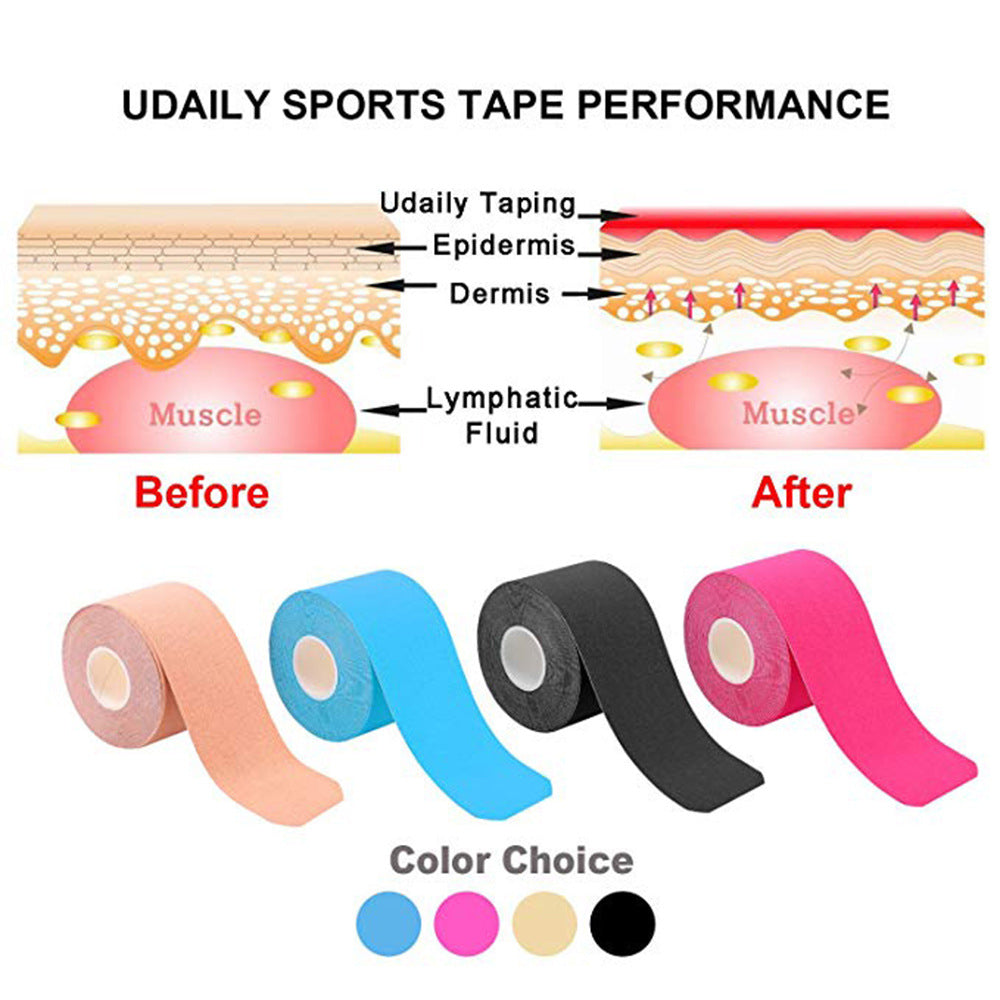 Kinesiology Tape - Cotton Adhesive Sports Roll