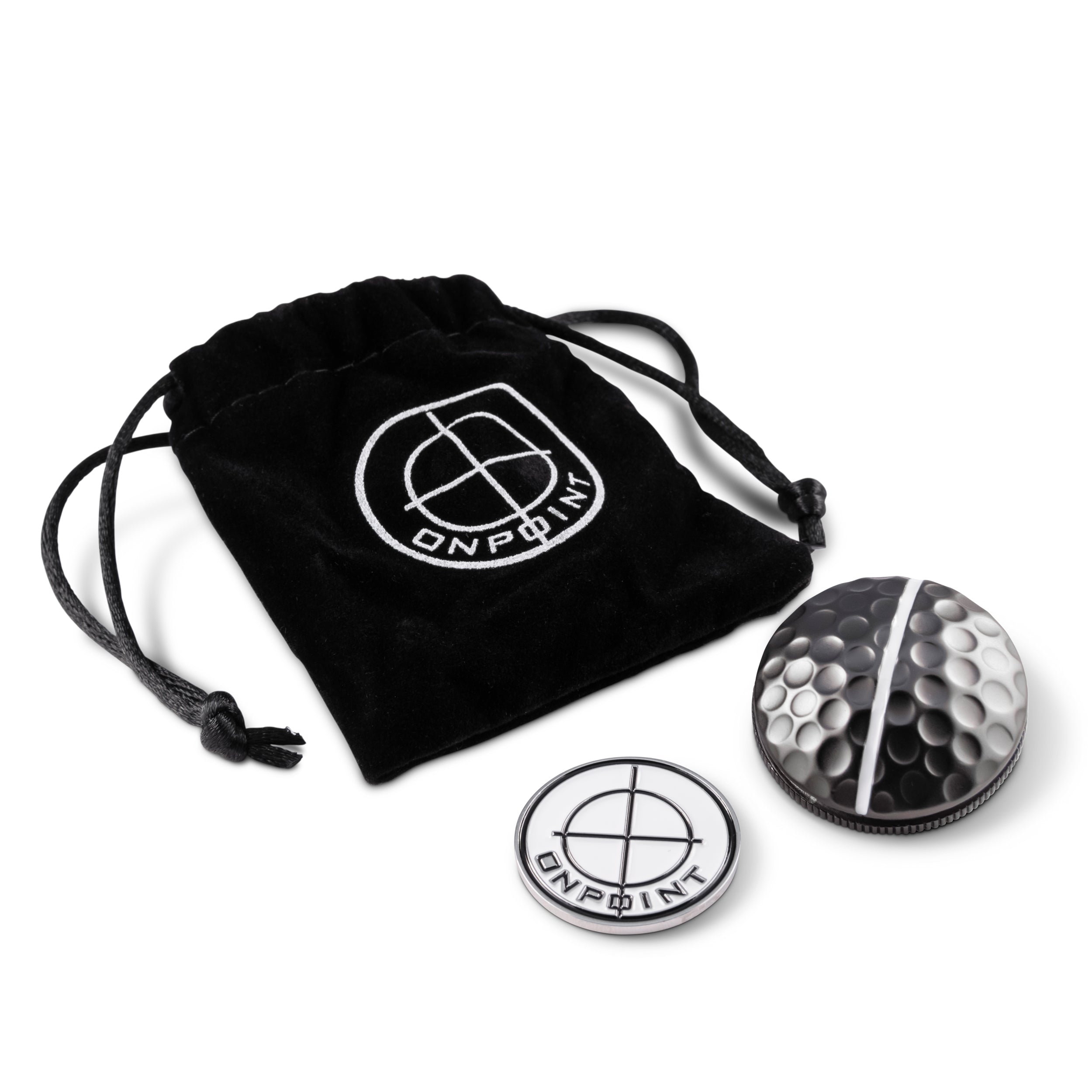 Golf Ball Marker – One – Rail Alignment Design