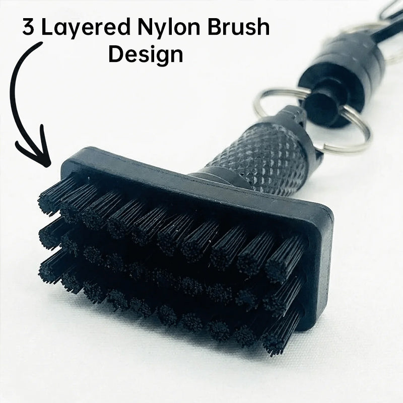 Golf Brush - Magnetic Groove Cleaner