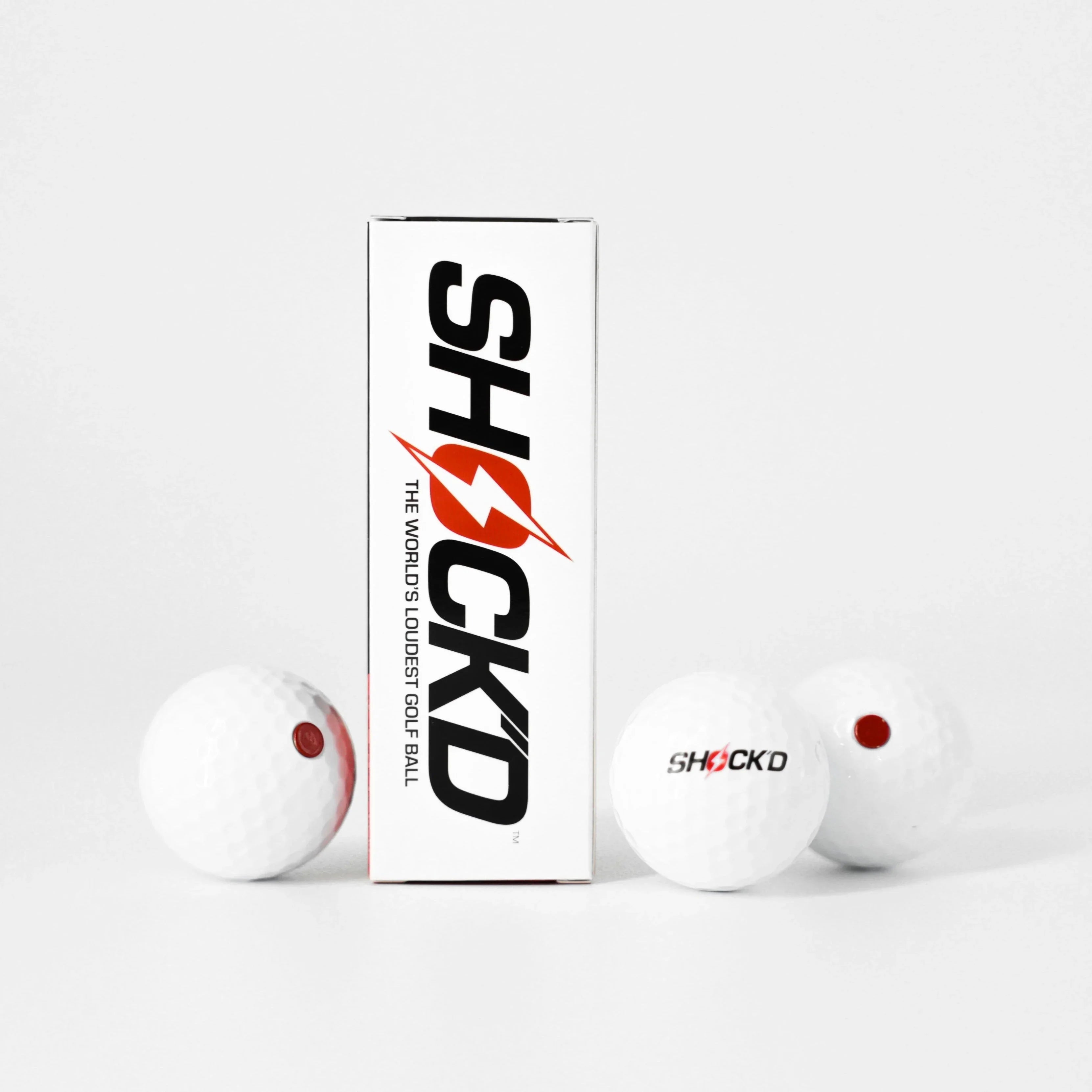 SHOCK'D Golf Balls - product view 3