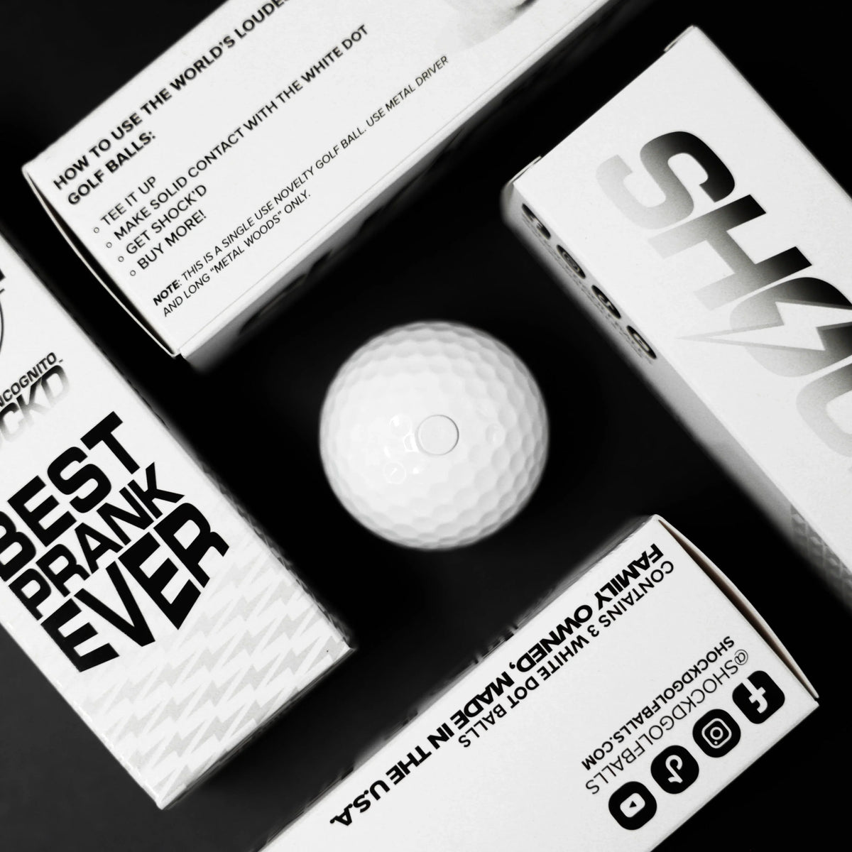 SHOCK'D Golf Balls - product view 11
