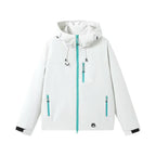 Women's Windbreaker - Hooded Lightweight Jacket