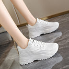 Women's Sneakers - PU Mesh Casual Trainers