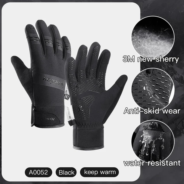 Cycling Gloves - Full-Finger Cold-Weather Pair