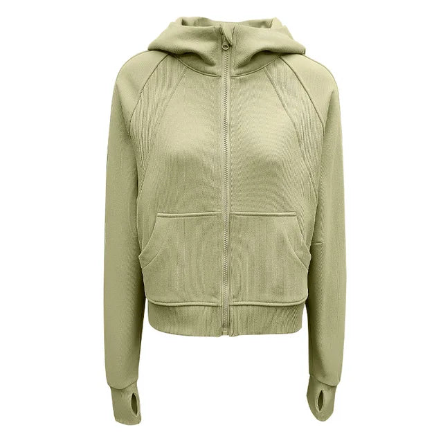 Sports Jacket - Women's Hooded Training Coat