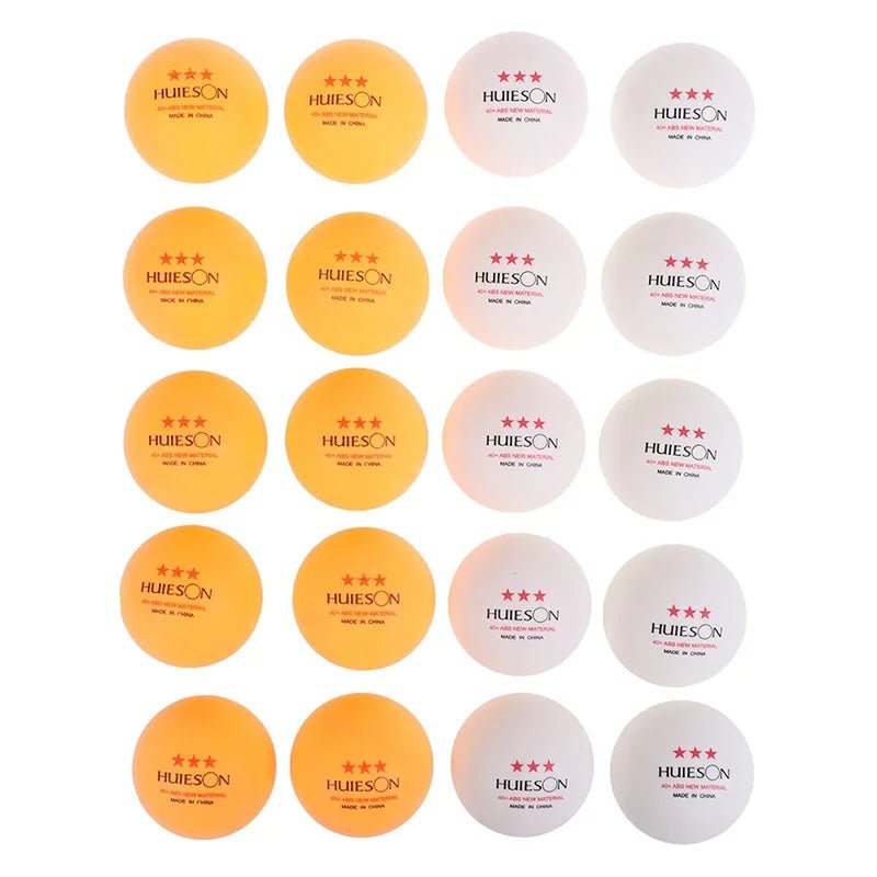 Table Tennis Training Balls - 40mm, 10-Pack