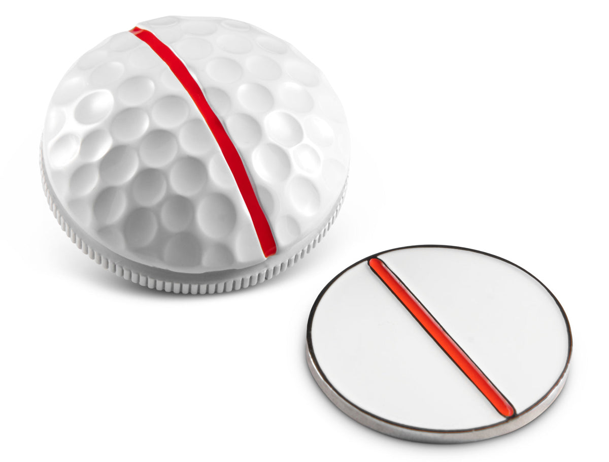 Golf Ball Marker – One – Rail Alignment Design