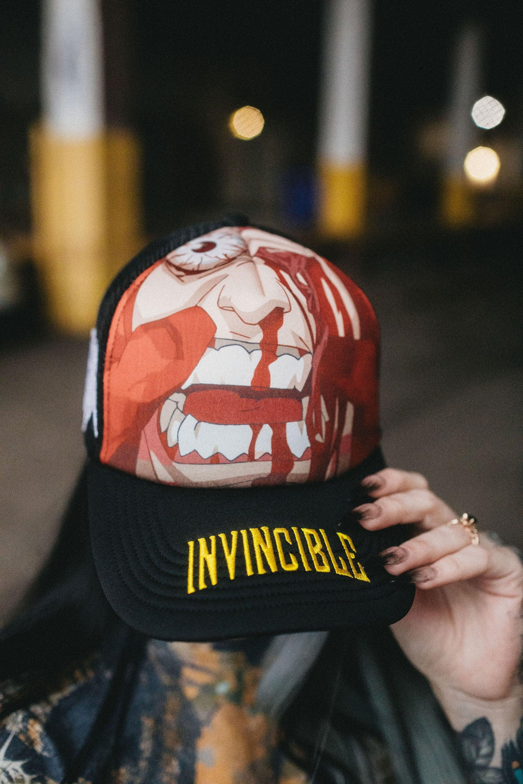Trucker Hat - Invincible Face Smasher