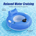 Inflatable Water Lounger - Electric Propeller Drive
