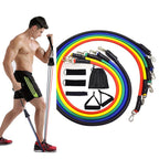 15-Piece Resistance Bands Set – Full Body Kit