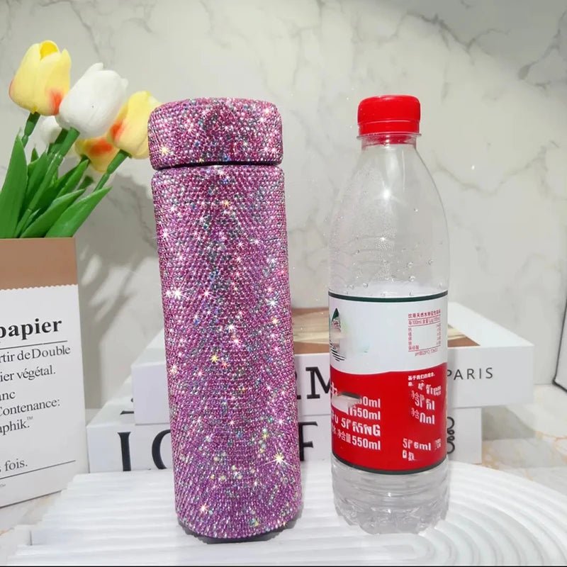 150ml/280ml/480ml Stainless Steel Thermos Bottle Rhinestone Vacuum Flask Portable Insulated Cup Keep Hot Tumbler Water BottleEstaliosFitEstaliosFit183652262;20260421;1776809363bFbD8
