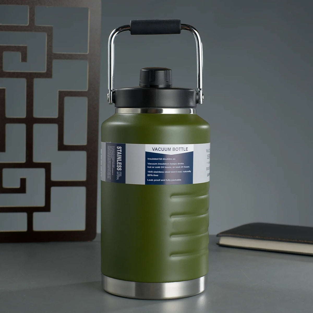1.5L Large capacity vacuum flask, 304 stainless steel vacuum bottle, Outdoor portable water bucket, Handheld sports water bottleEstaliosFitEstaliosFit183652288;20260421;1776809389dOh0r