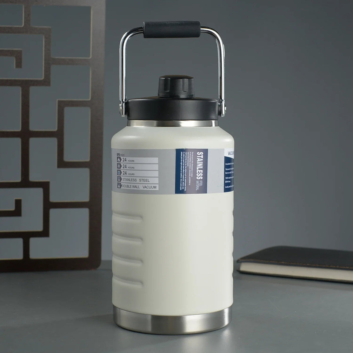 1.5L Large capacity vacuum flask, 304 stainless steel vacuum bottle, Outdoor portable water bucket, Handheld sports water bottleEstaliosFitEstaliosFit183652289;20260421;1776809389RFD3M