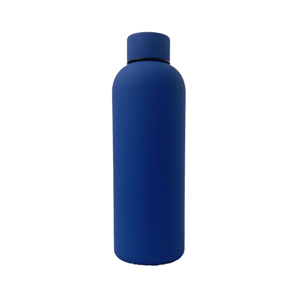 17oz Insulated Water Bottle – Rubber-Coated Steel