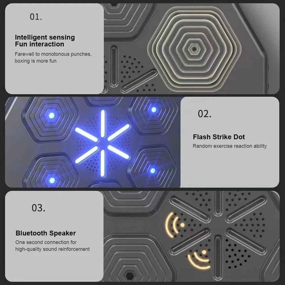 Stridewell Boxing Trainer - Wall-Mounted Bluetooth Target