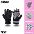 1Pair Half Finger Gym Fitness Gloves for Men & Women with Wrist Wrap Support Crossfit Workout Power Weight Lifting EquipmentEstaliosFitEstaliosFit184447991;2026057;1778180079qZ7YH