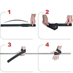 Non-Slip Gym Wrist Straps – Dumbbell Lifting Wraps