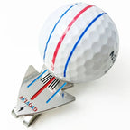 1pc Golf Putting Alignment Aiming Tool Ball Marker With Magnetic Hat Clip Aircraft pattern，Golf Training Accessories，For GolferEstaliosFitEstaliosFit183651740;20260421;1776809325sO2dR