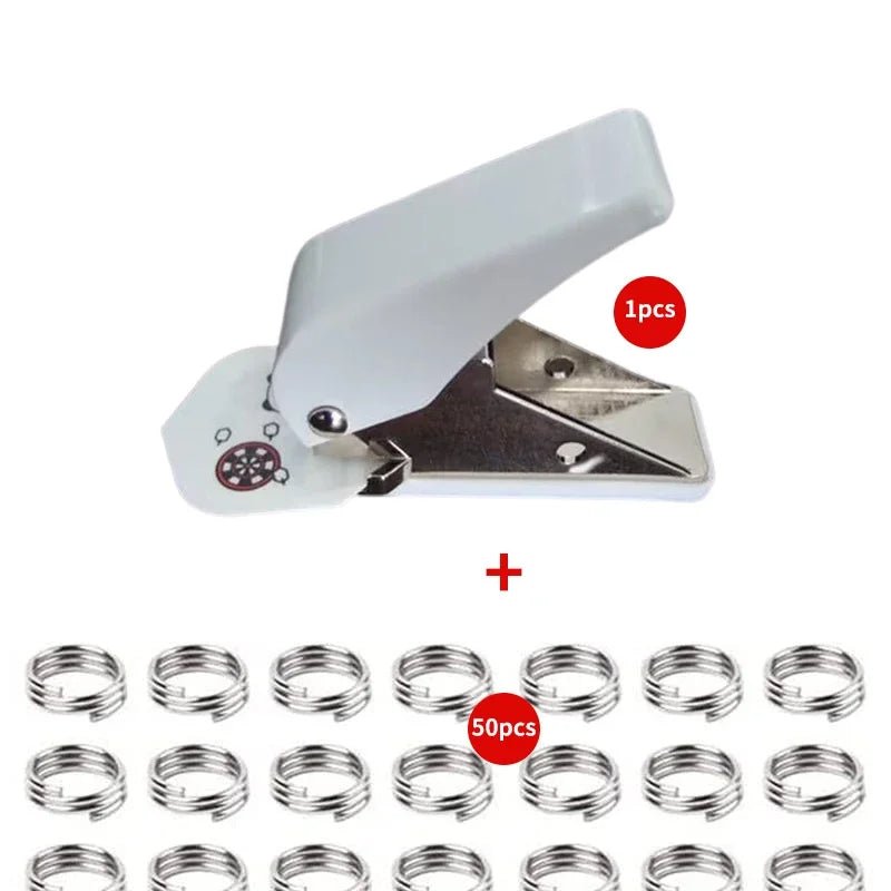 Dart Flight Punch Tool with 50 Replacement O-Rings