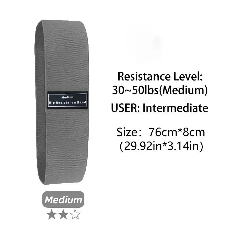 1pc/1 set Fabric Resistance Hip Bands - Glute Thigh Workout Circle for Squats Yoga Stretching - Fitness Loops Gym EquipmentEstaliosFitEstaliosFit184448072;2026057;1778180161bep8n