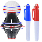 1Pcs Golf Ball Line Marker With 2Pens Drawing Marker Putting Practice Tool Golf Ball Mark Tool Alignment Putter Marking LinerEstaliosFitEstaliosFit183651752;20260421;1776809330xKQqe