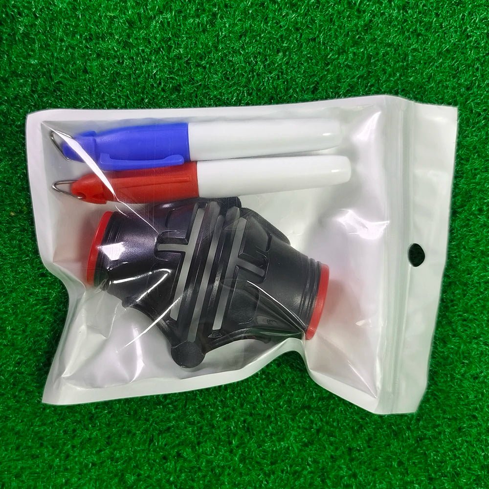 1Pcs Golf Ball Line Marker With 2Pens Drawing Marker Putting Practice Tool Golf Ball Mark Tool Alignment Putter Marking LinerEstaliosFitEstaliosFit183651752;20260421;1776809330xKQqe