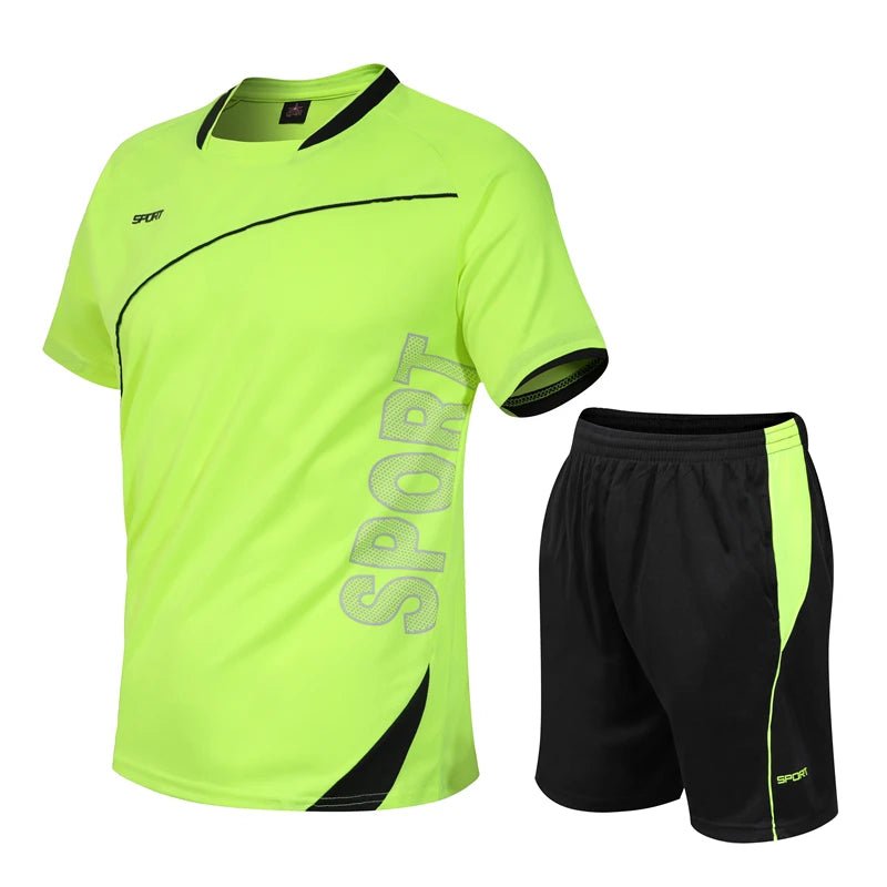 2 Pcs/Set Men's Tracksuit Gym Fitness badminton Sports Suit Clothes Running Jogging Sport Wear Exercise Workout set sportswearEstaliosFitEstaliosFit184449384;2026057;17781803810o8bh