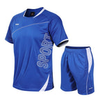 2 Pcs/Set Men's Tracksuit Gym Fitness badminton Sports Suit Clothes Running Jogging Sport Wear Exercise Workout set sportswearEstaliosFitEstaliosFit184449384;2026057;17781803810o8bh