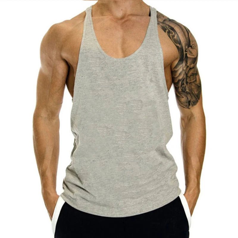 2023 New Mens Cotton Tank Tops Captain Shirt Gym Fitness Vest Sleeveless Male Casual Bodybuilding Sports Man Workout ClothesEstaliosFitEstaliosFit184449964;2026057;1778180421OAPdI