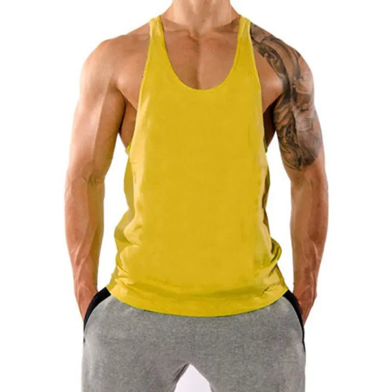2023 New Mens Cotton Tank Tops Captain Shirt Gym Fitness Vest Sleeveless Male Casual Bodybuilding Sports Man Workout ClothesEstaliosFitEstaliosFit184449970;2026057;1778180421WO5Wn