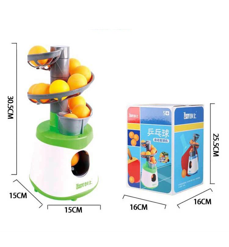 2024 Up - graded Portable Table Tennis Ball Pitcher Dual Power Supply Version Ping Pong Ball Robot Pitching Machine For TrainersEstaliosFitEstaliosFit183651918;20260421;1776809350rZJ2E