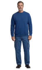 Men's 3-Pocket Fleece Sweatshirt with Raglan Seams - product view 19