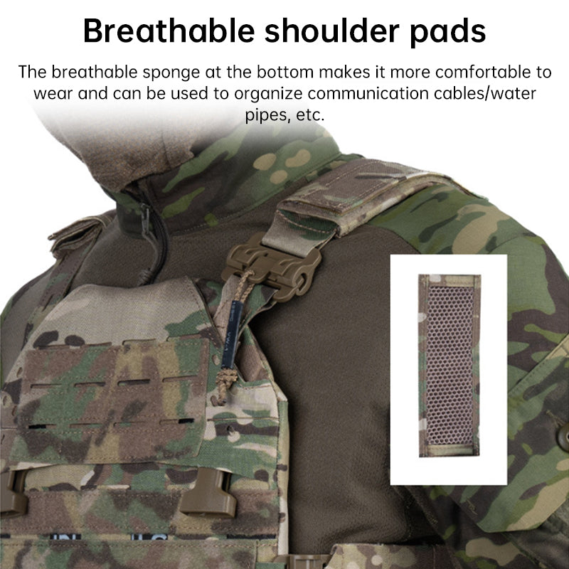 Airsoft Vest - MOLLE Quick-Release Carrier