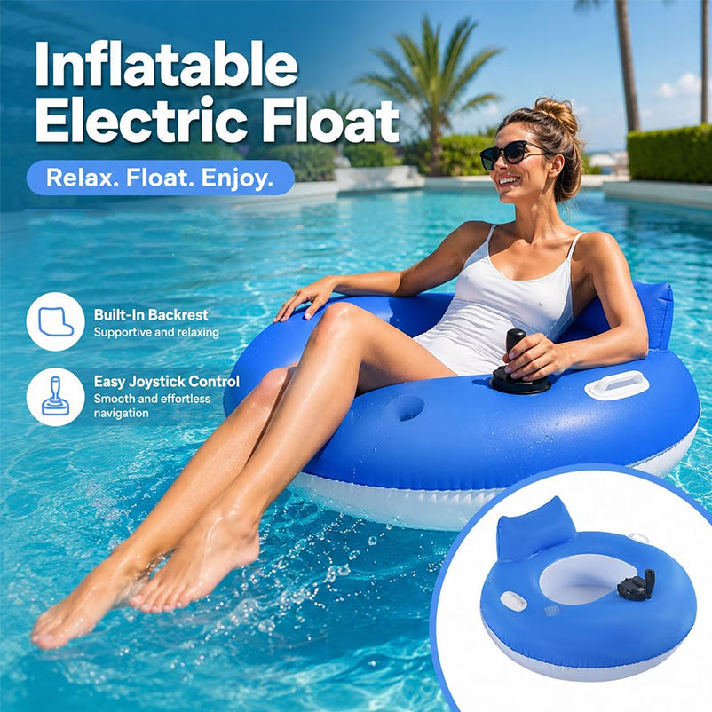 Inflatable Water Lounger - Electric Propeller Drive