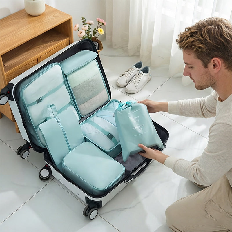 Packing Cubes - 7-Piece Travel Organizer Set