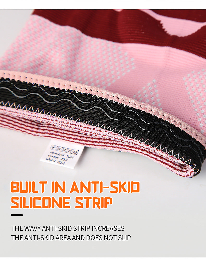 Knee Support - Silicone-Spring Sports Sleeve