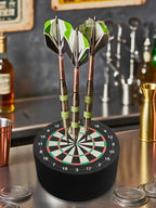 2pcs Mini Dart Dock 10cm Dart Base Station Dartboard Design Display Stand Holder for Outdoor Home Family Party GamesEstaliosFitEstaliosFit183651685;20260421;1776809255ITwgX