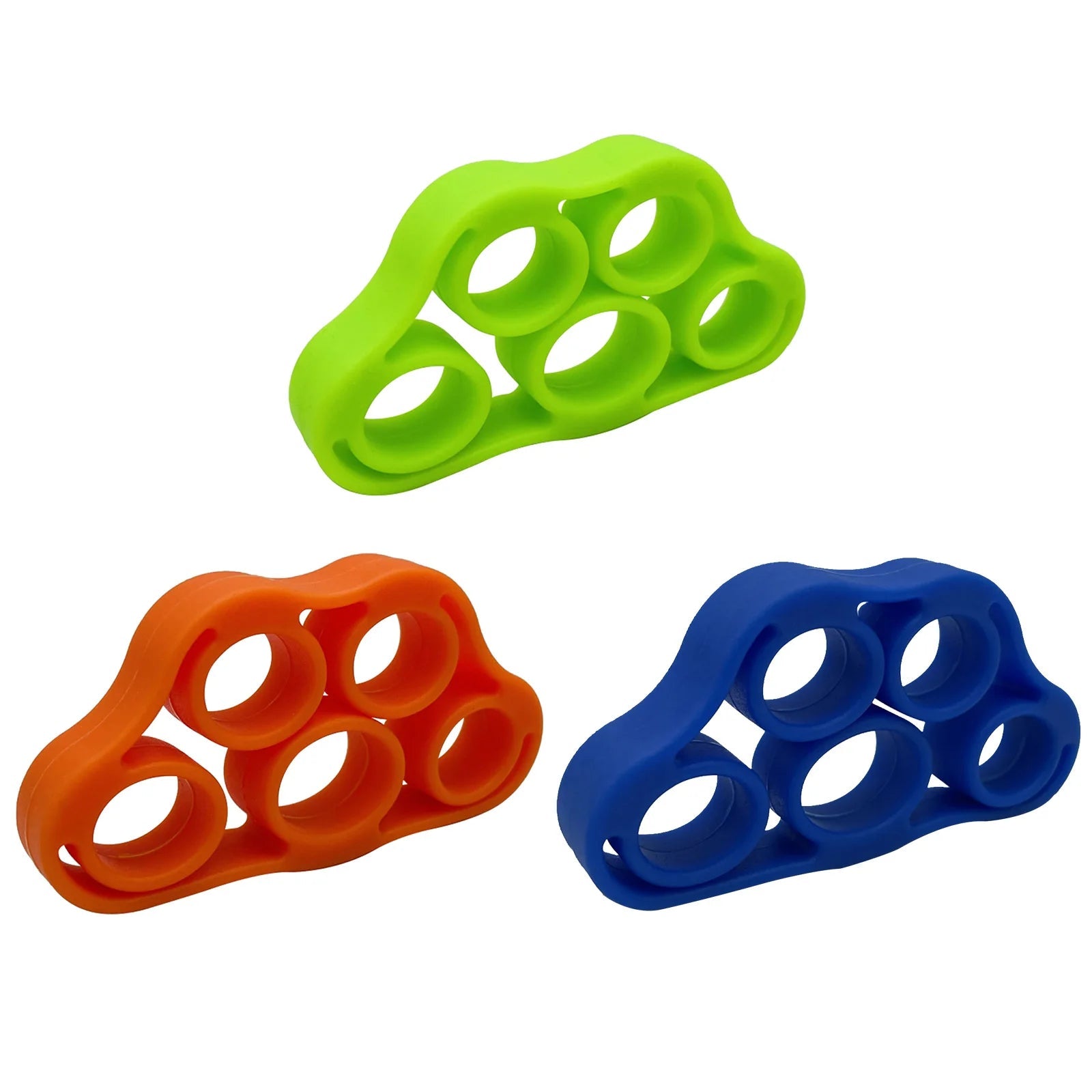 3 - 1PCS Silicone Finger Gripper Strengthener Trainer Elastic Hand Grip Strengthener Guitar Finger Exerciser Patient Hand TrainerEstaliosFitEstaliosFit183651527;20260421;1776809246WfjFt