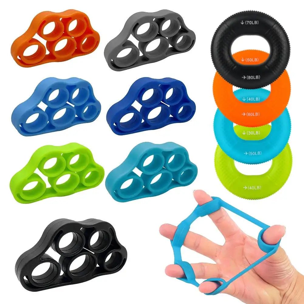 Silicone Finger Gripper Strengthener for Hand Therapy