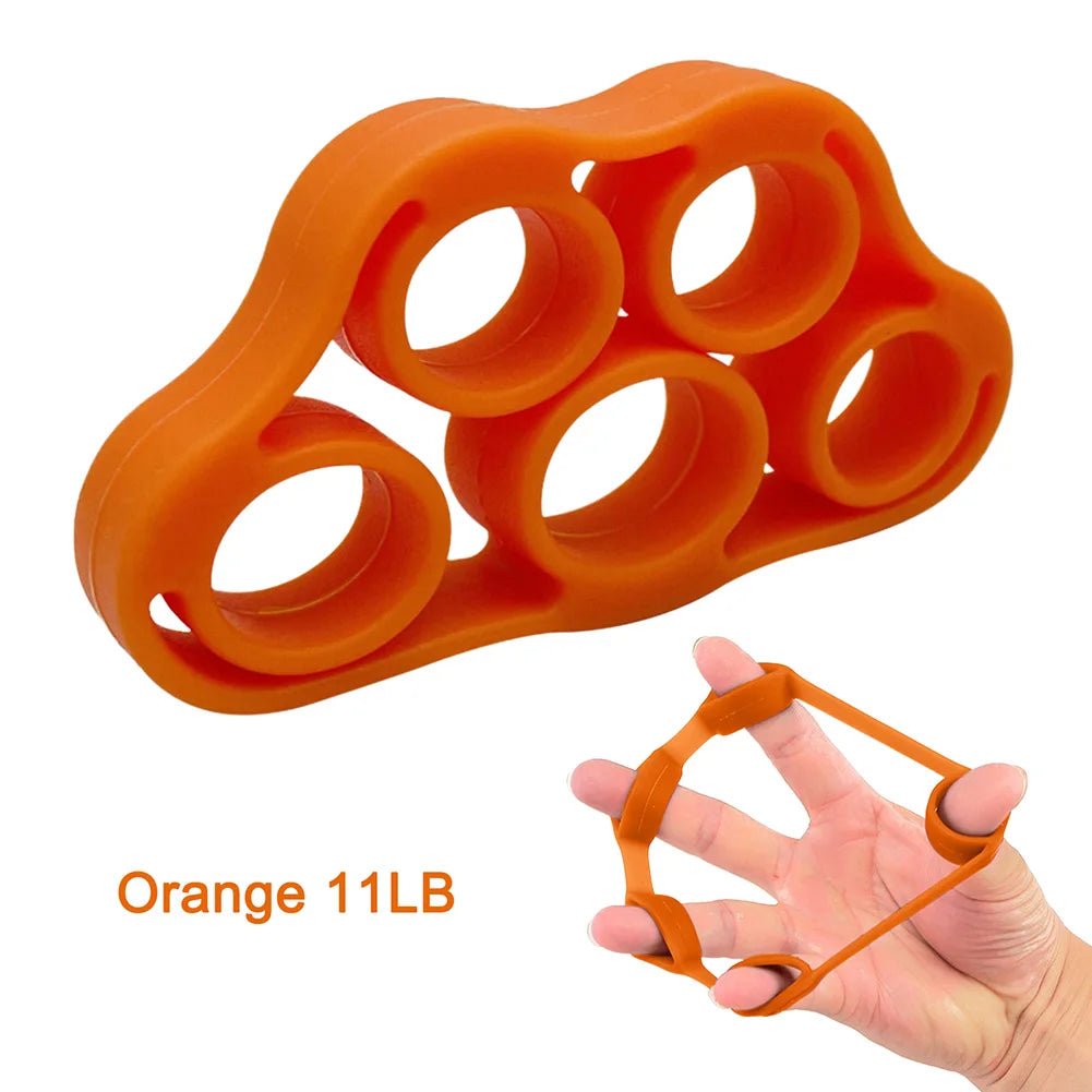 3 - 1PCS Silicone Finger Gripper Strengthener Trainer Elastic Hand Grip Strengthener Guitar Finger Exerciser Patient Hand TrainerEstaliosFitEstaliosFit183651509;20260421;1776809246DLKhr
