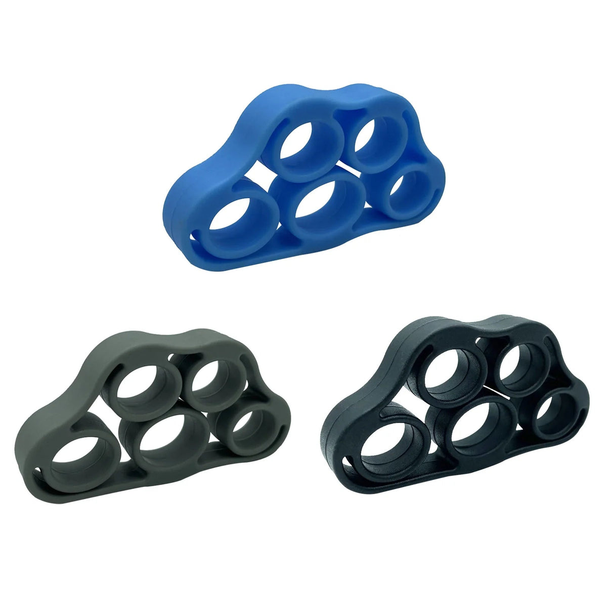3 - 1PCS Silicone Finger Gripper Strengthener Trainer Elastic Hand Grip Strengthener Guitar Finger Exerciser Patient Hand TrainerEstaliosFitEstaliosFit183651515;20260421;1776809246FrzKA