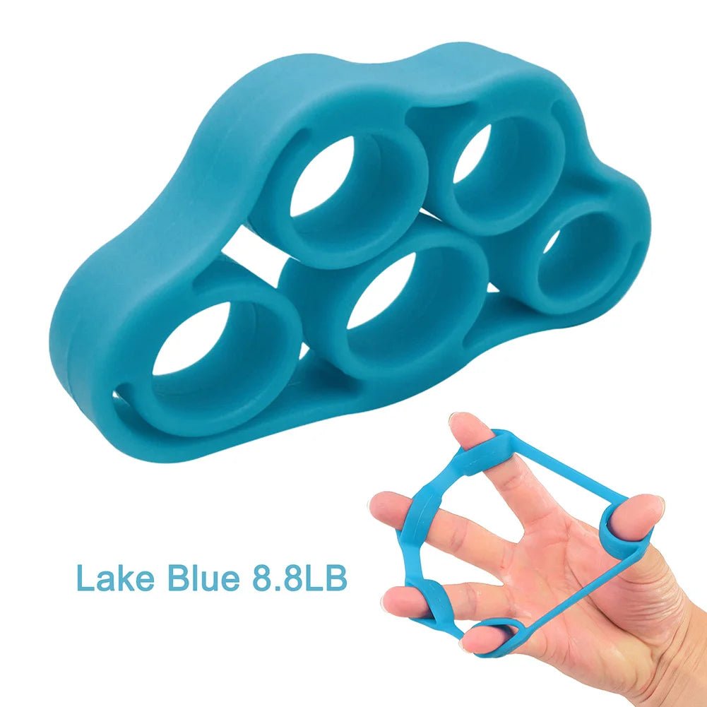 3 - 1PCS Silicone Finger Gripper Strengthener Trainer Elastic Hand Grip Strengthener Guitar Finger Exerciser Patient Hand TrainerEstaliosFitEstaliosFit183651511;20260421;1776809246h82b6