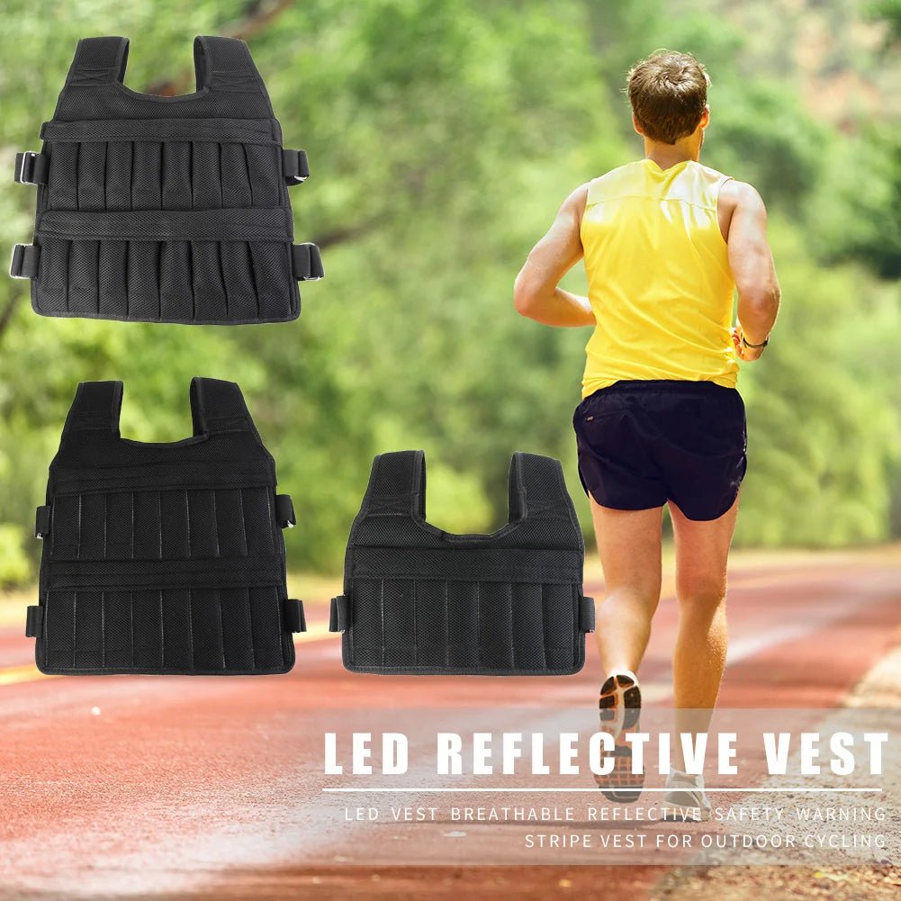 3 - 50kg Workout Weight Jacket Adjustable Weighted Exercise Vest Workout Equipment for Running Training Workout Jogging WalkingEstaliosFitEstaliosFit183973672;20260427;1777316212dTD79