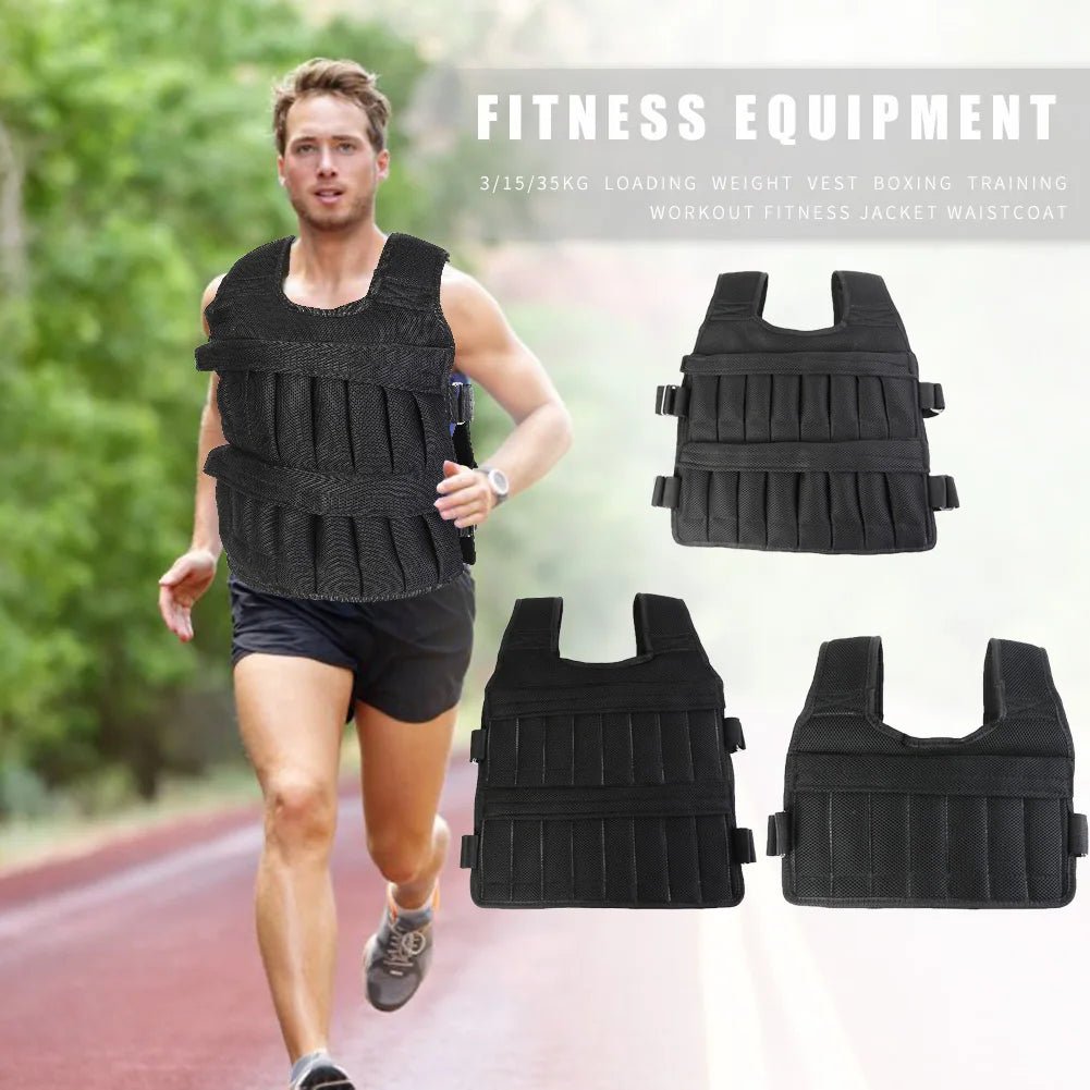 3 - 50kg Workout Weight Jacket Adjustable Weighted Exercise Vest Workout Equipment for Running Training Workout Jogging WalkingEstaliosFitEstaliosFit183973672;20260427;1777316212dTD79