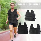 3 - 50kg Workout Weight Jacket Adjustable Weighted Exercise Vest Workout Equipment for Running Training Workout Jogging WalkingEstaliosFitEstaliosFit183973672;20260427;1777316212dTD79