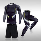 3 Pcs Set Men's Workout Sports Suit Gym Fitness Compression Clothes Running Jogging Sport Wear Exercise Rashguard MenEstaliosFitEstaliosFit184449088;2026057;17781803671ANZM