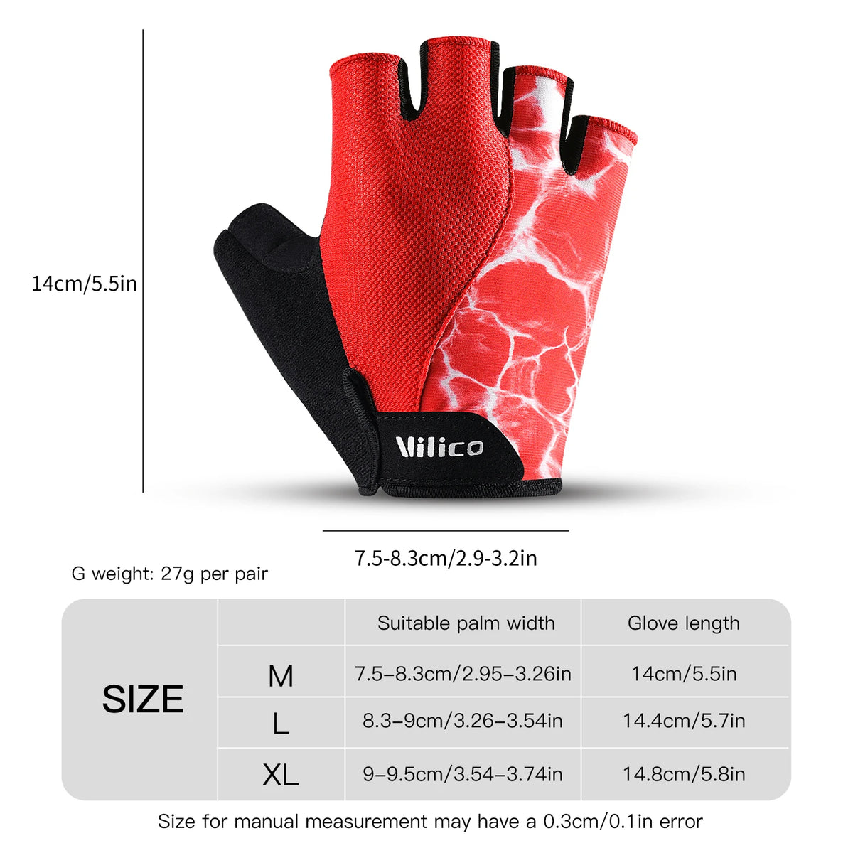 Cycling Gloves - Half-Finger Riding Pair