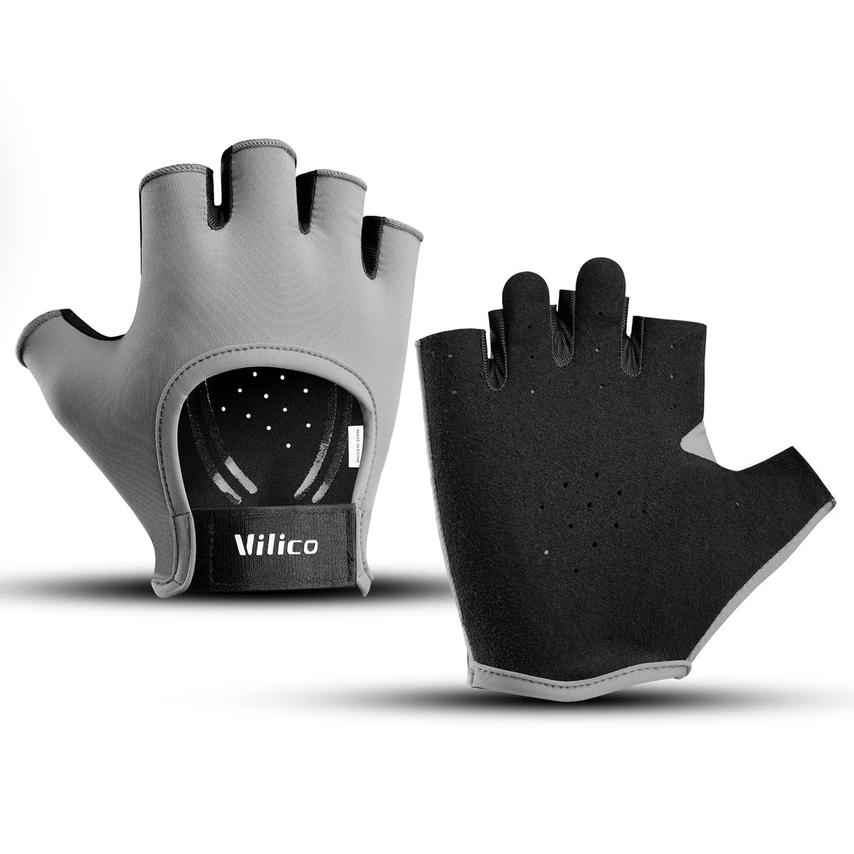 Yoga Gloves - Half-Finger Grip Pair