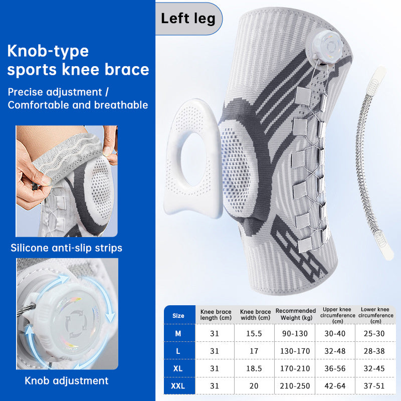 Knee Support - Adjustable Dial Brace